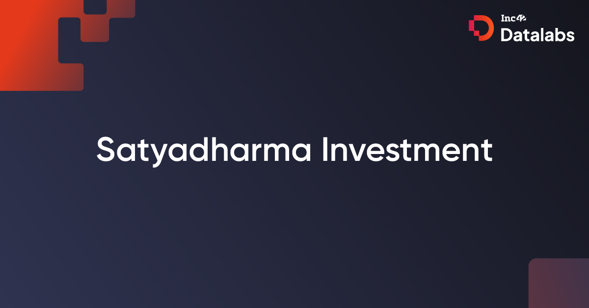 Satyadharma Investment A Venture Capital Firm Based Out Of Mumbai