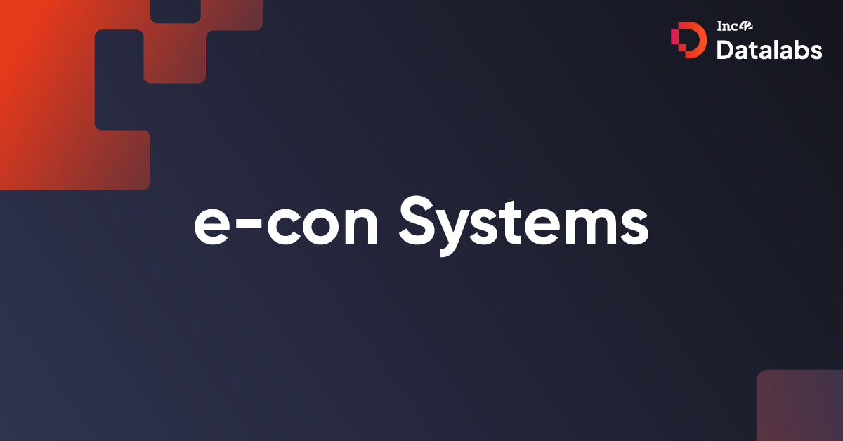 e-con Systems - A Funded Deeptech Startup Based Out Of St Louis